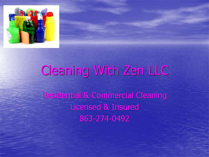 Cleaning with Zen LLC Logo