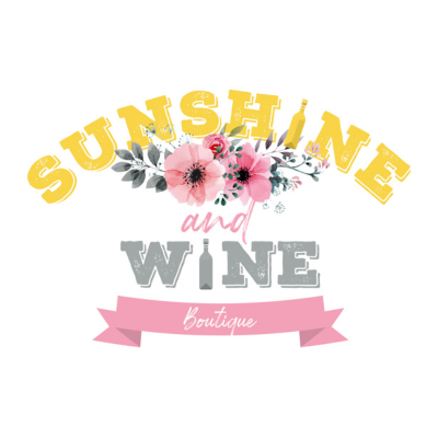 Sunshine And Wine Boutique Logo