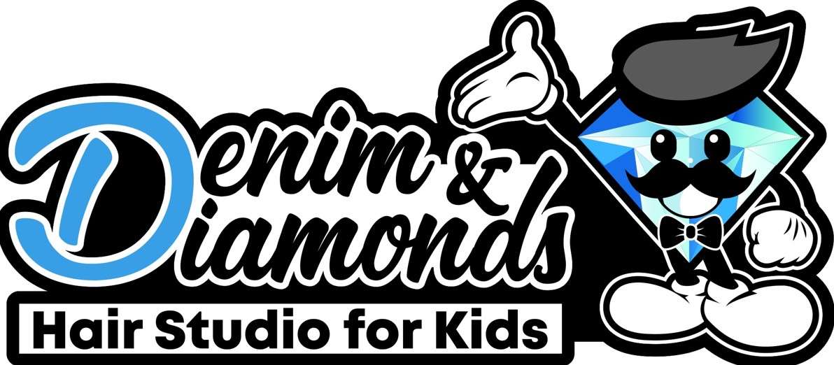 Denim and Diamonds Hair Studio For Kids Logo