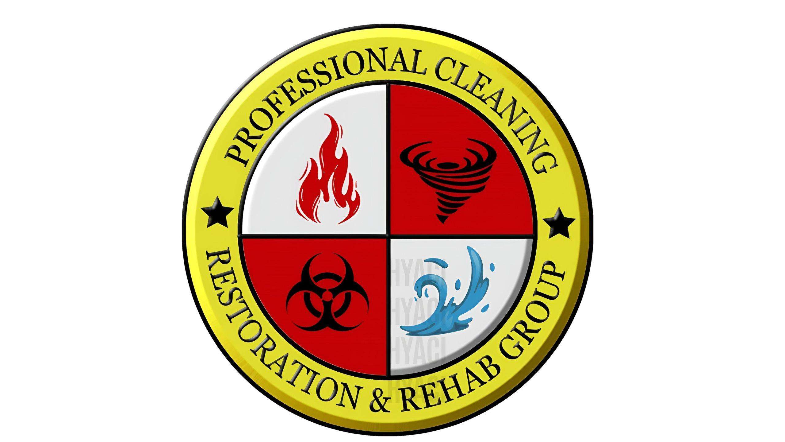 Professional Cleaning and Rehab Group Logo