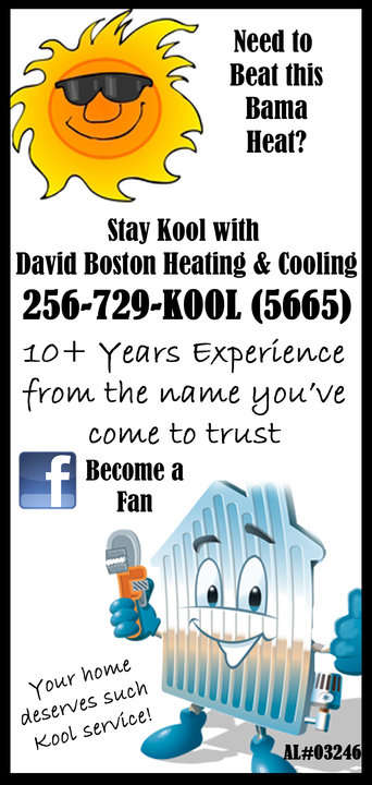 David Boston Heating & Cooling Logo