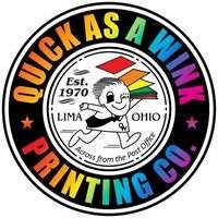 Quick As A Wink Printing Co. Logo