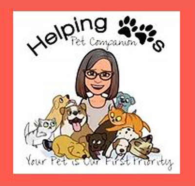 Helping Paws Pet Companion Logo