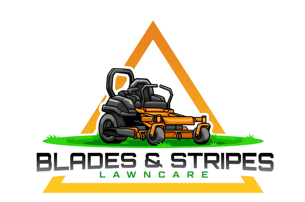 Blades & Stripes Lawncare LLC Logo