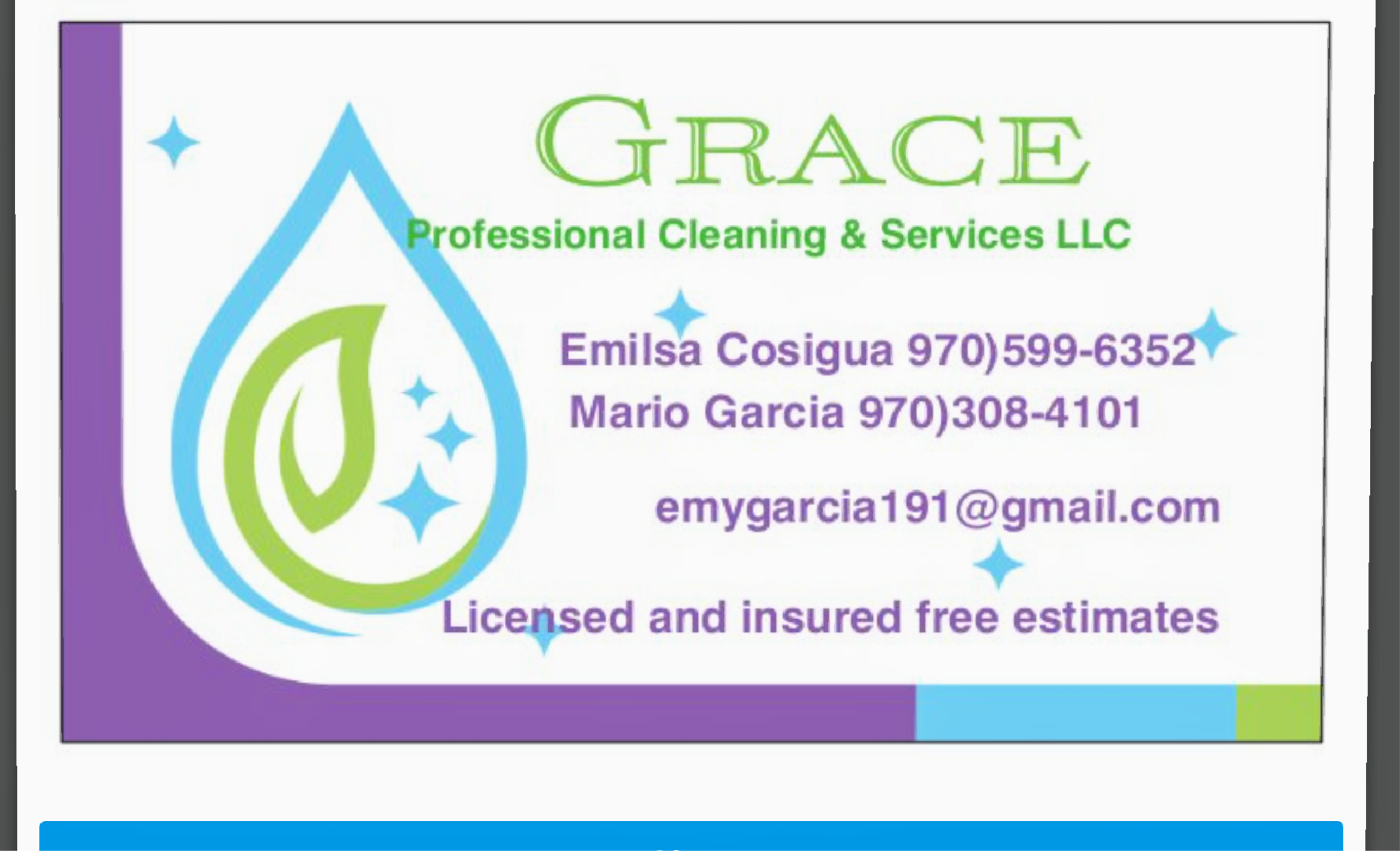 Grace Professional Cleaning & Services, LLC Logo