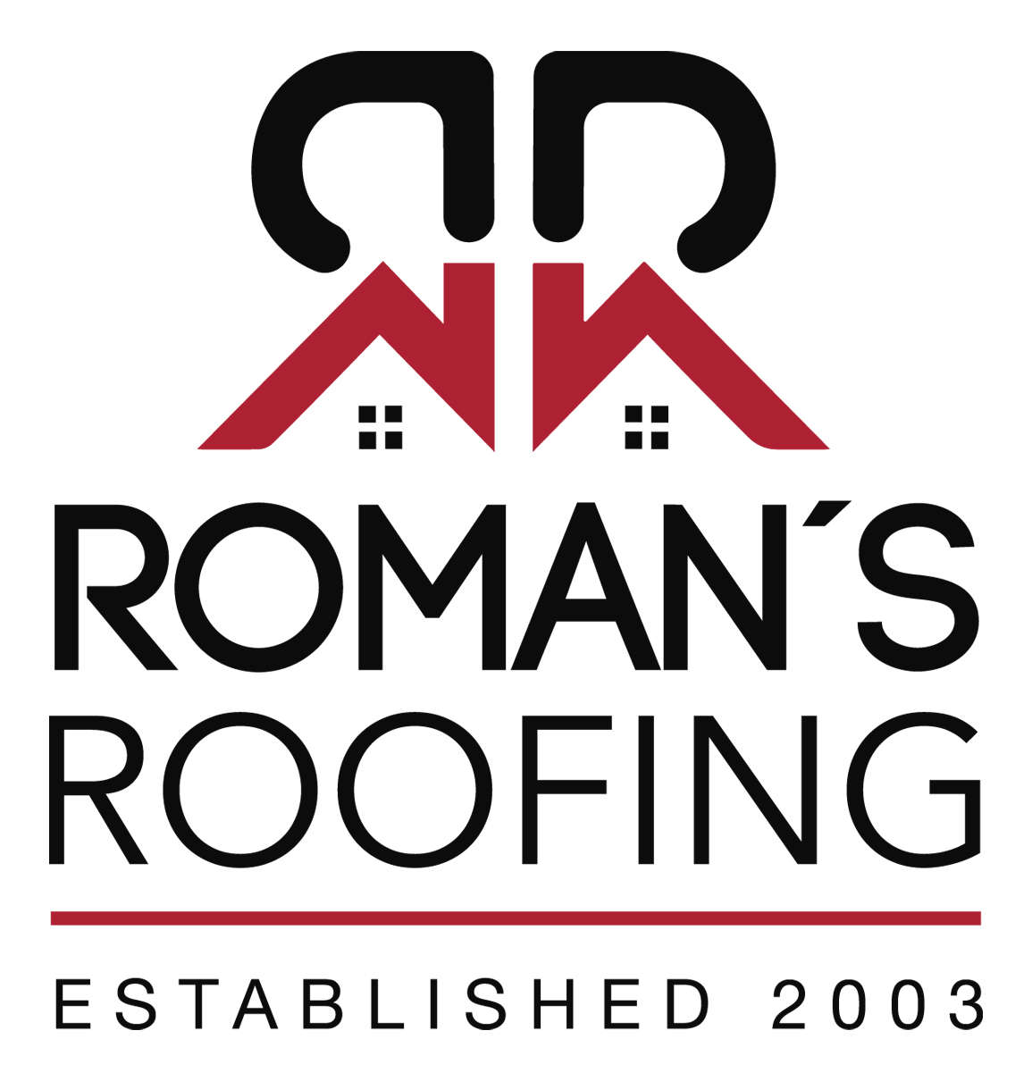 Romans Roofing, Inc. Logo