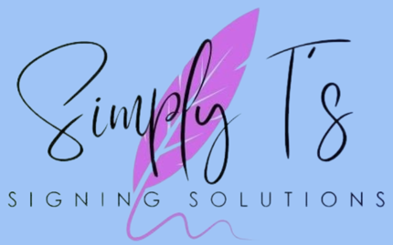 Simply T's Signing Solutions  Logo