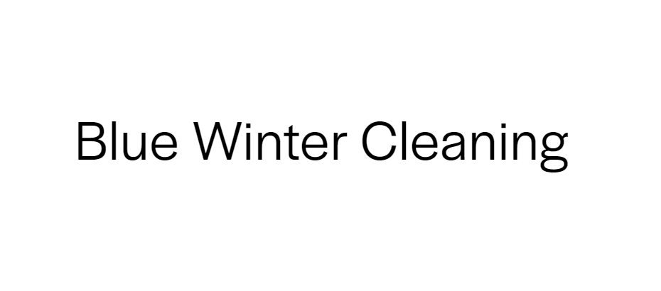 Blue Winter Cleaning Ltd. Logo