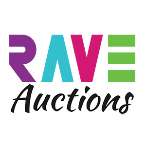 Rave Auctions Logo