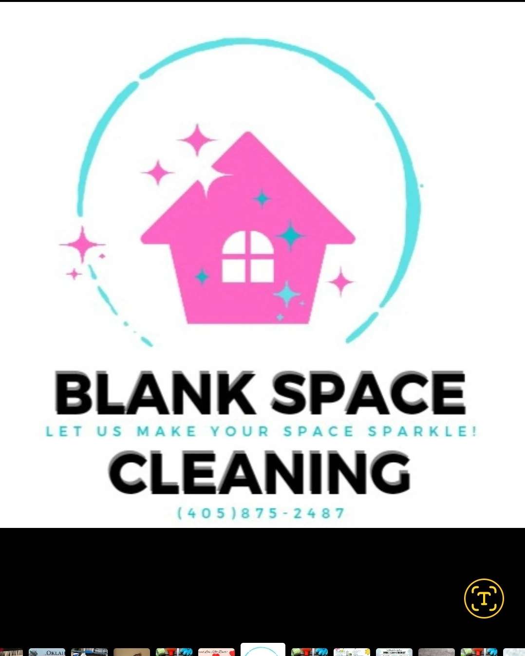 Blank Space Cleaning LLC Logo