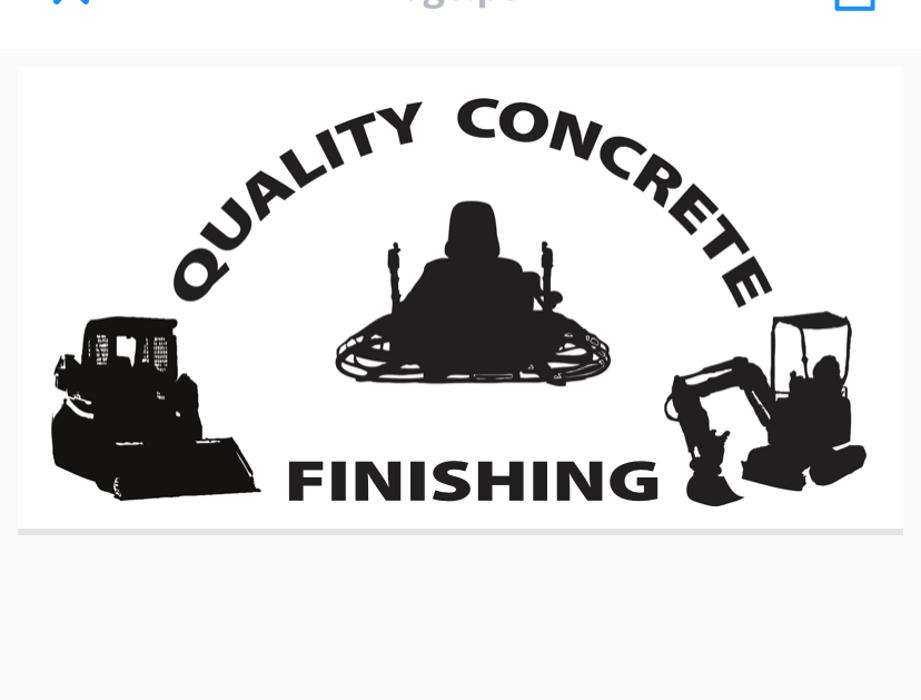 Quality Concrete Finishing Logo