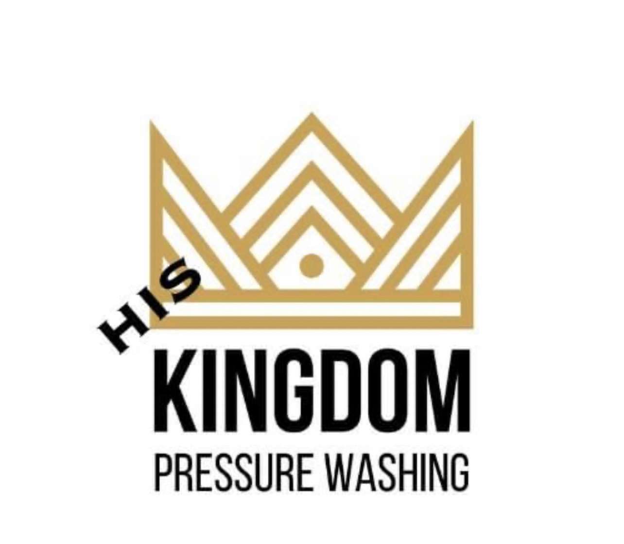 His Kingdom Pressure Washing Logo