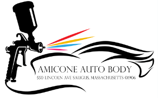 Amicone Auto Body Logo