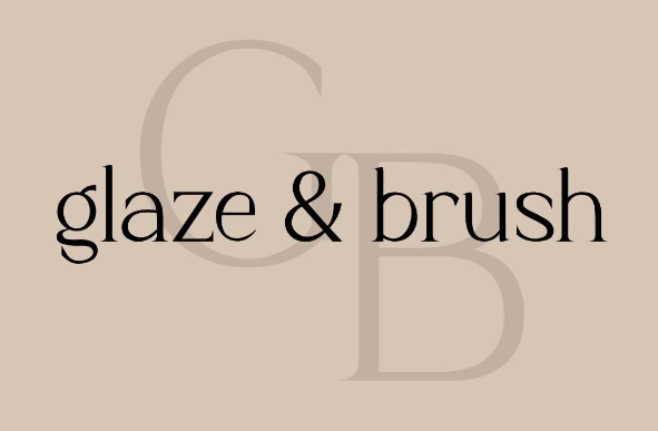 Glaze and Brush  Logo