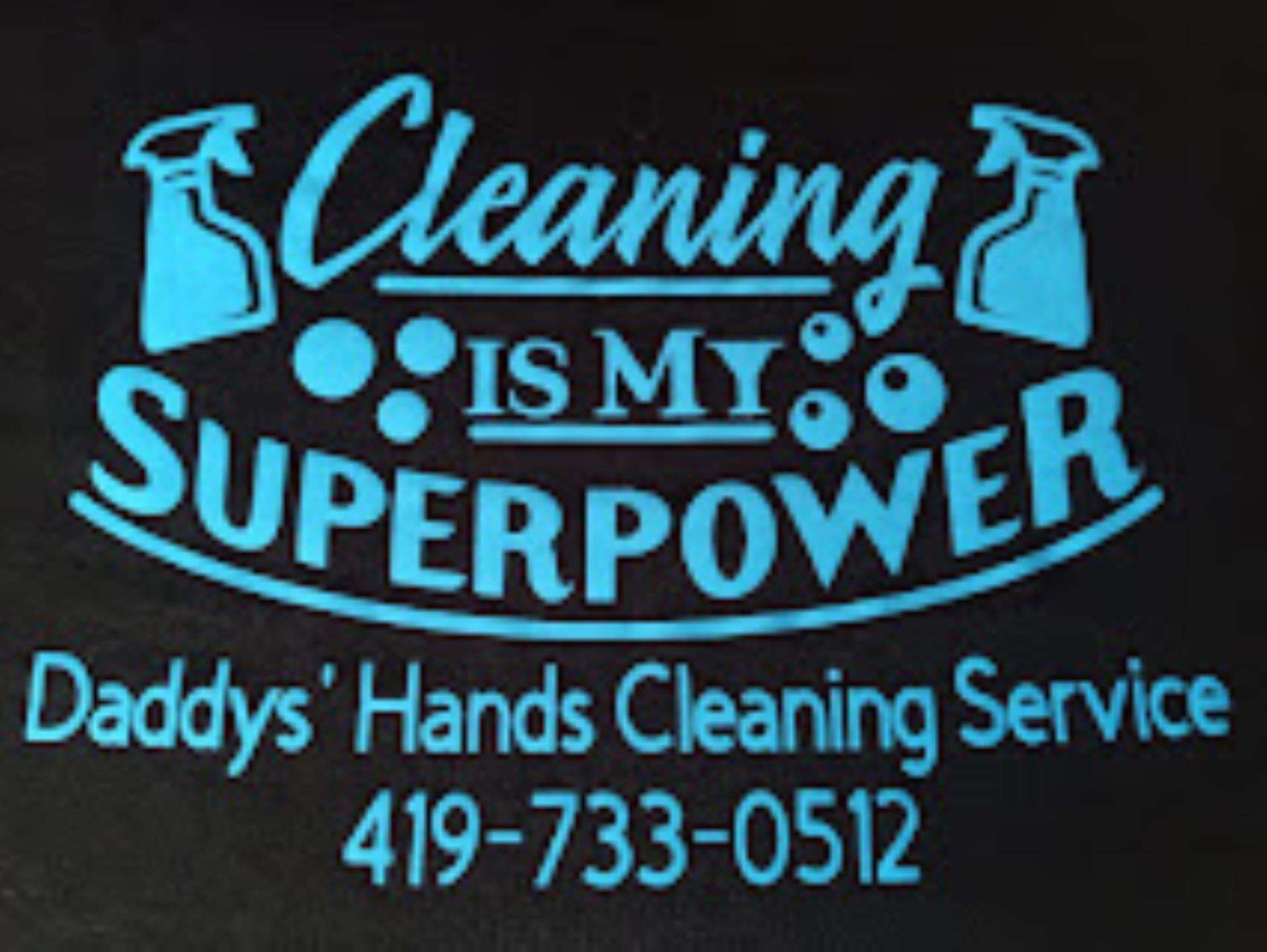 Daddys' Hands Cleaning Service Logo