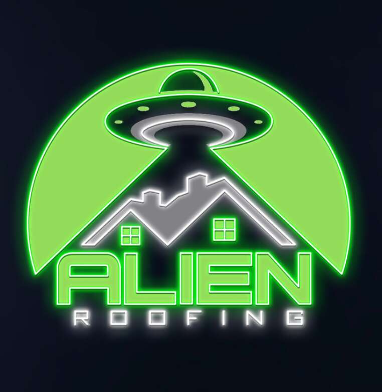 Alien Roofing Logo