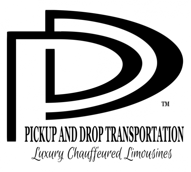 Pickup And Drop Transportation Logo