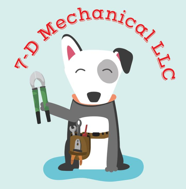 7-D Mechanical, LLC Logo