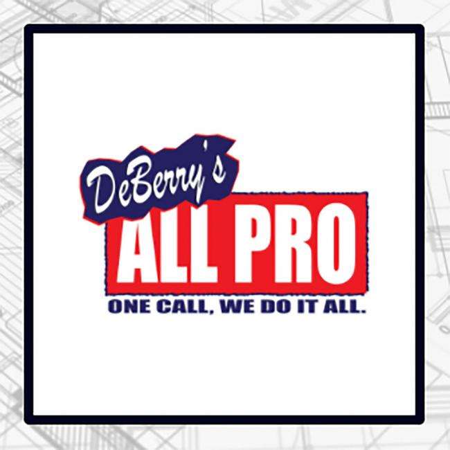 DeBerry's All Pro Logo