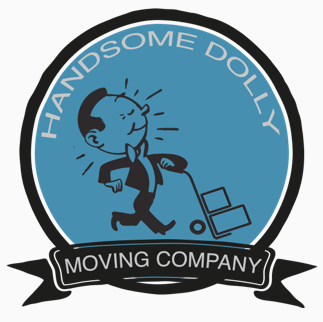 Handsome Dolly Moving Company Logo