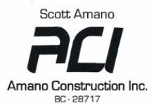 Amano Construction Inc Logo