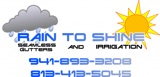 Rain to Shine Seamless Gutters and Irrigation, LLC Logo