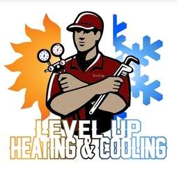 Level Up Heating & Cooling LLC Logo