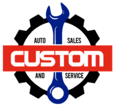 Custom Auto Sales & Service Logo