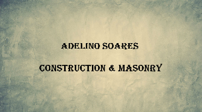 Adelino Soares Construction & Masonry Logo