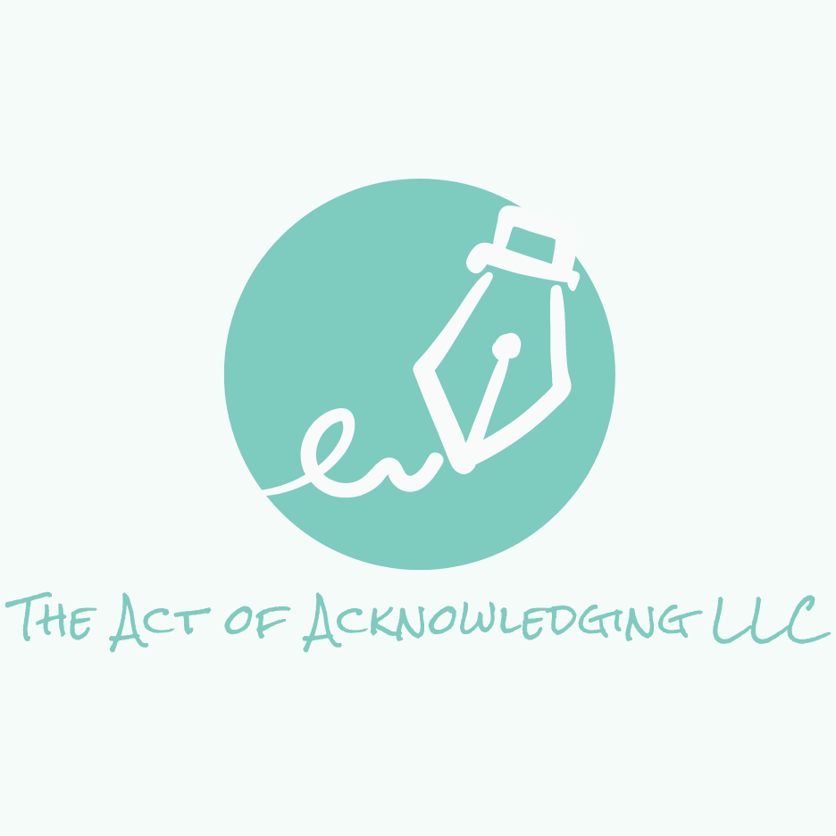 The Act of Acknowledging Logo