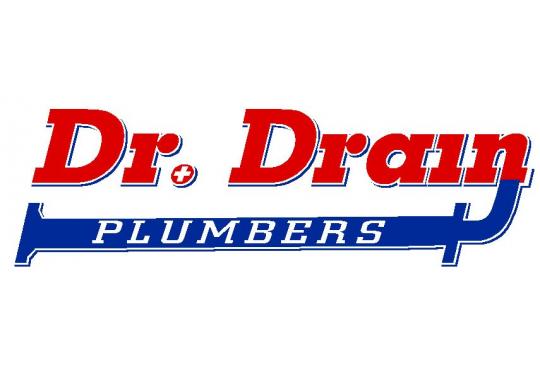 Dr. Drain Plumbing Logo