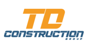 TD Construction Group LLC Logo