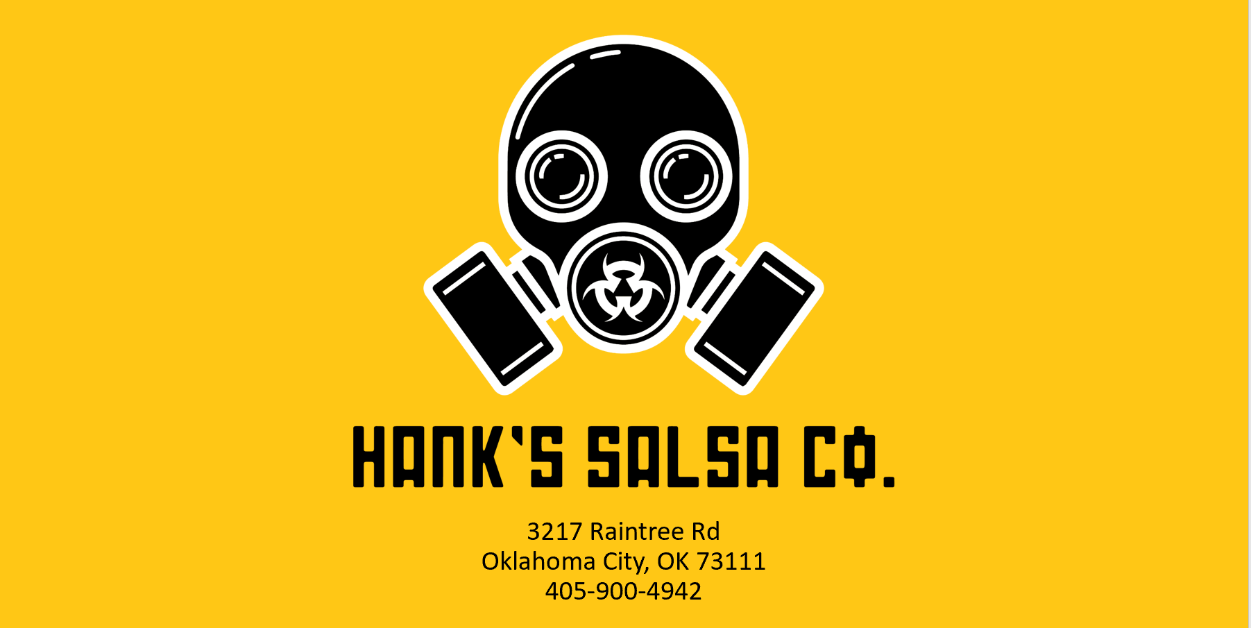 Hank's Salsa Company Logo