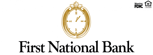 First National Bank - Main Branch Logo
