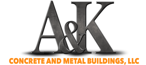 A&K Concrete and Metal Buildings Logo