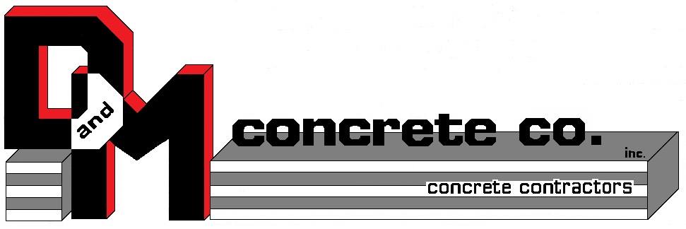 D & M Concrete Co. Inc. Logo