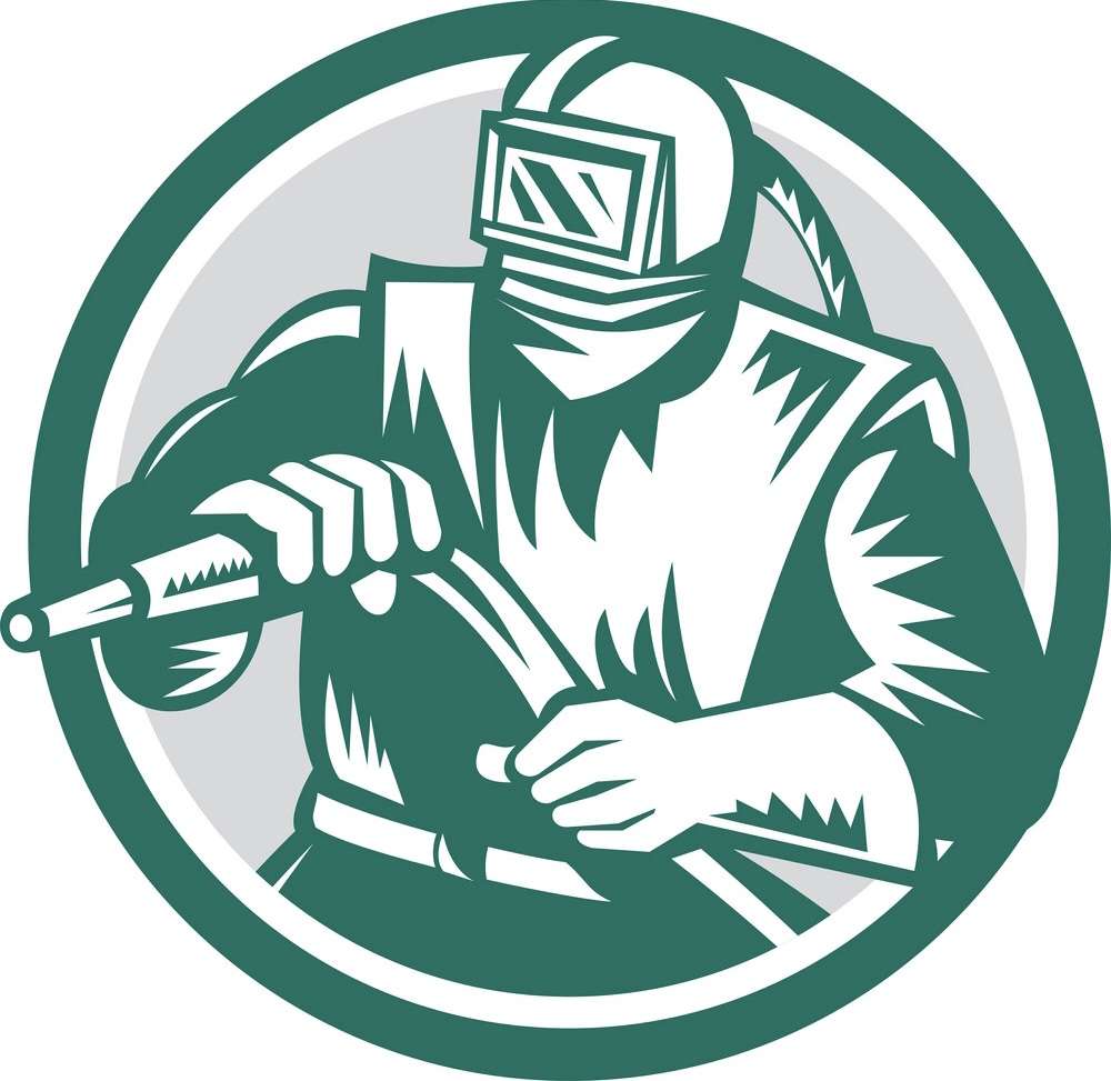 Hernandez Sandblasting Logo