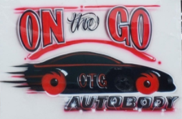 On The Go Auto Body, LLC. Logo