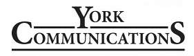 York Communications, Inc. Logo