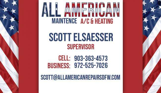 All American Maintenance A/C & Heating Logo