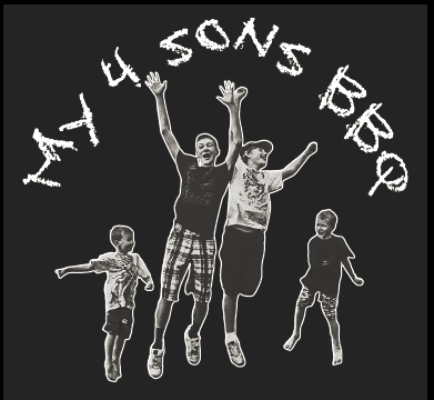 My 4 Sons BBQ Logo