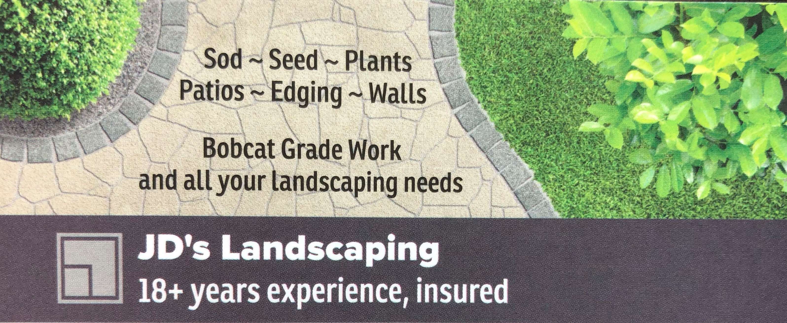 JD's Landscaping Logo