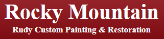 Rocky Mountain Rudy Custom Painting & Restoration Logo