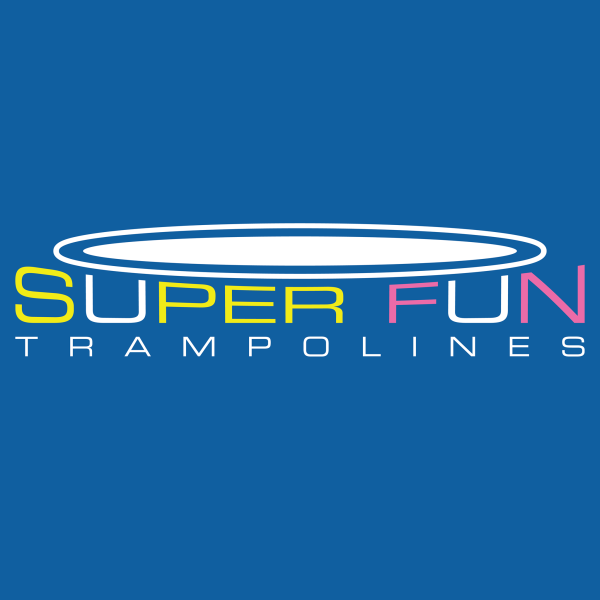 Super Fun The Real Trampoline Logo