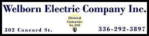 Welborn Electric Company, Inc. Logo