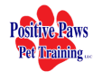 Positive Paws Pet Training Logo