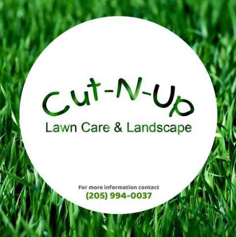 Cut-N-Up Lawn Care & Landscape Logo