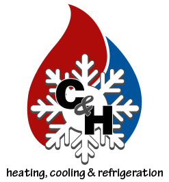 C&H Heating, Cooling & Refrigeration Logo