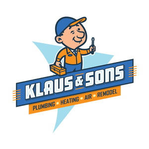 Klaus & Sons Plumbing Heating & Air Conditioning Logo