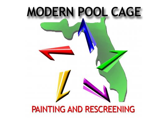 Modern Pool Cage Painting, LLC Logo